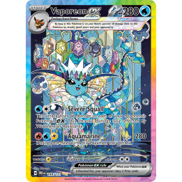 Vaporeon ex — Prismatic Evolutions 149/131