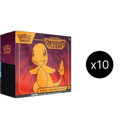 Obsidian Flames Elite Trainer Box Case