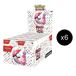 151 Booster Bundle Display Case