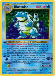Blastoise — Base Set (Shadowless) 002/102