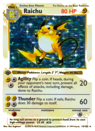 Raichu — Base 14/102