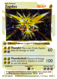 Zapdos — Base 16/102
