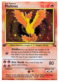 Moltres — Fossil 12/62