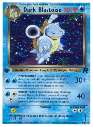 Dark Blastoise — Team Rocket 3/82