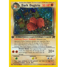 Dark Dugtrio — Team Rocket 6/82