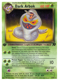Dark Arbok — Team Rocket 19/82