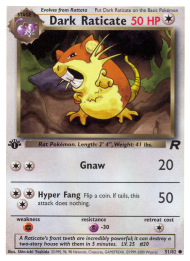 Dark Raticate — Team Rocket 51/82