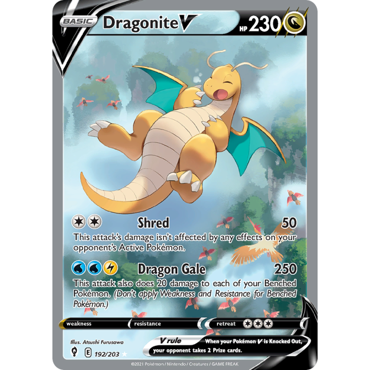 Dragonite V — Evolving Skies 192/203