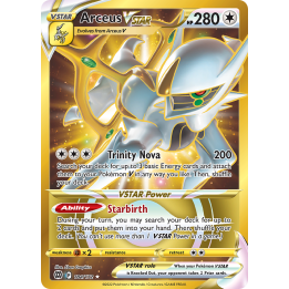 Arceus VSTAR — Brilliant Stars 184/172